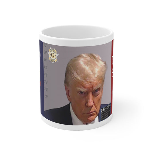 "Trumped Up Mug: Sip and Smirk with History's Twist!" 11oz